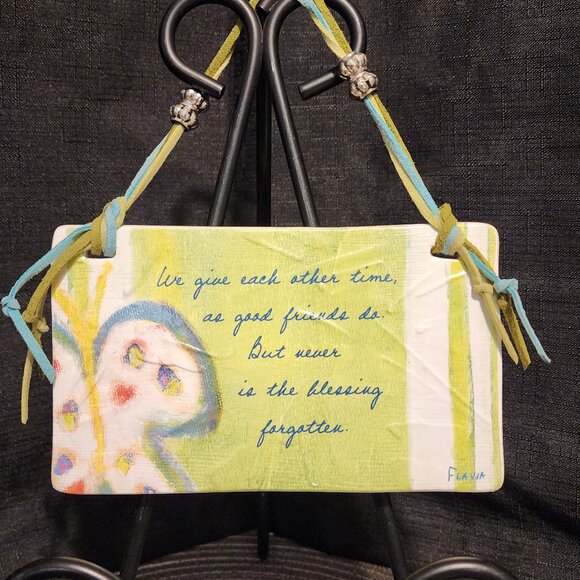 Friends Plaque - Dolomite Plaque - Flavia - Picture 1 of 4